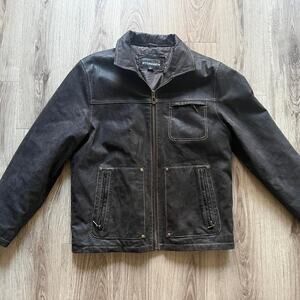 Vintage hydrogen leather jacket